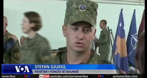 Косовские сербы присягают будущей «армии Косово»