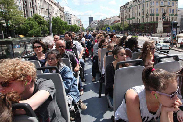 В Белграде открывается туристический сезон экскурсий на открытом автобусе и кораблике