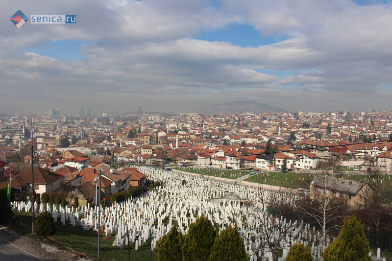 Мусульманское кладбище в Сараево