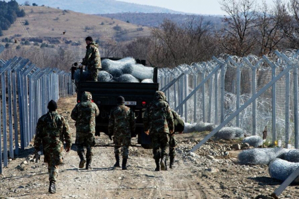 Македония строит второй забор на границе с Грецией