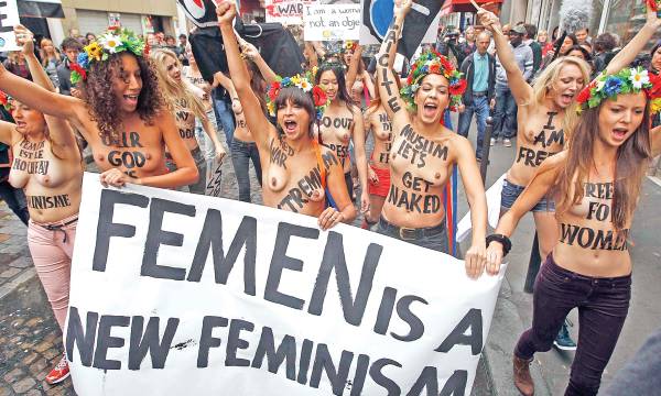 Активистки FEMEN готовы приехать в Сербию по первому зову