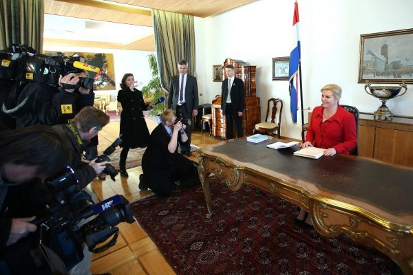 Рабочий кабинет президента Хорватии
