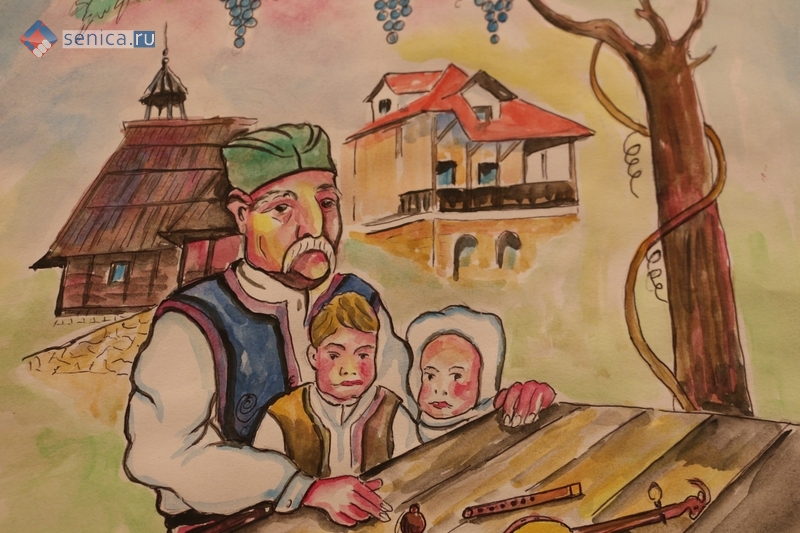 Международный конкурс «Семья», рисунки детей