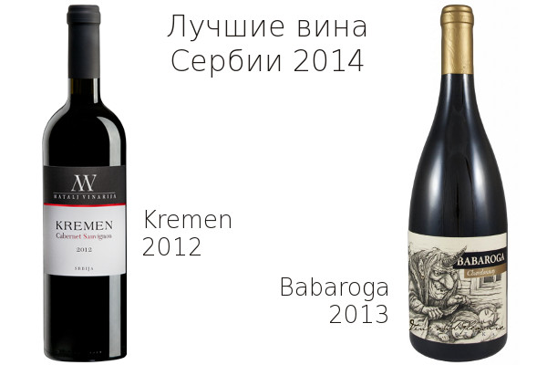 Лучшие вина Сербии 2014