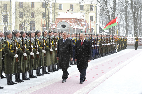 Президент Николич с визитом в Минске