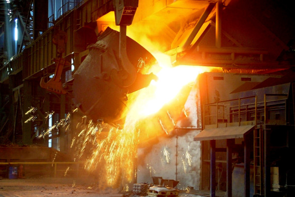 Печь металлургического комбината «Смедерево»