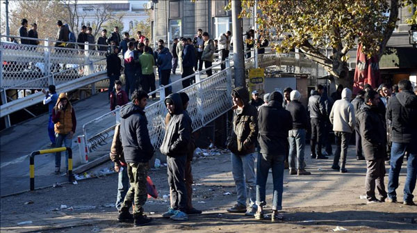 Мигрантов «уберут» из центра Белграда
