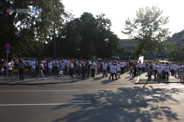 Митинг СРП в Белграде