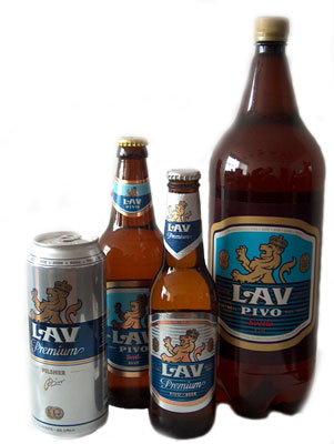 Сербское пиво Лав (Lav)