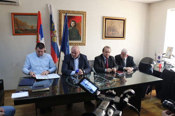 Профсоюзы силовиков Сербии и России встретились в Белграде
