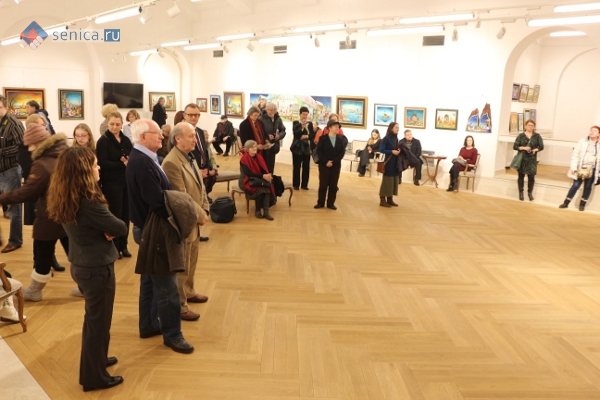 Выставка словацкого наивного изобразительного искусства в Русском доме в Белграде