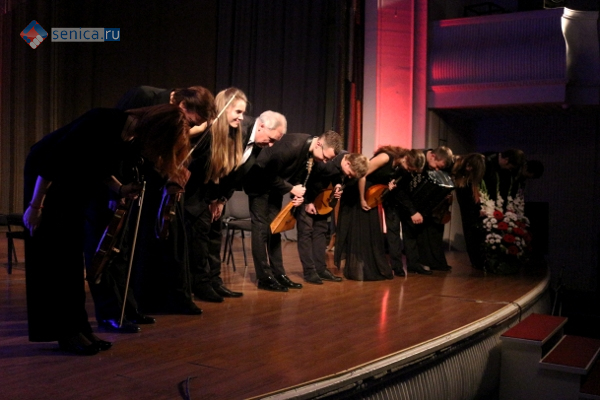 Концерт студентов и преподавателей Российской академии музыки имени Гнесиных в Русском доме в Белграде