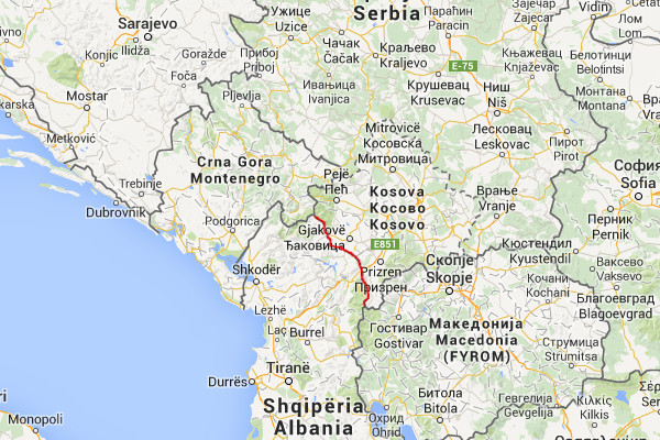 Сербо-албанская граница