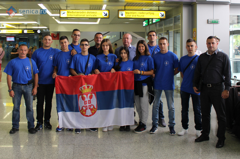 Школьники из Сербии отправились в Россию на Urban Search and Rescue 2015