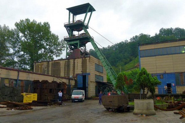 Угольная шахта «Распоточье» в Зенице в Боснии