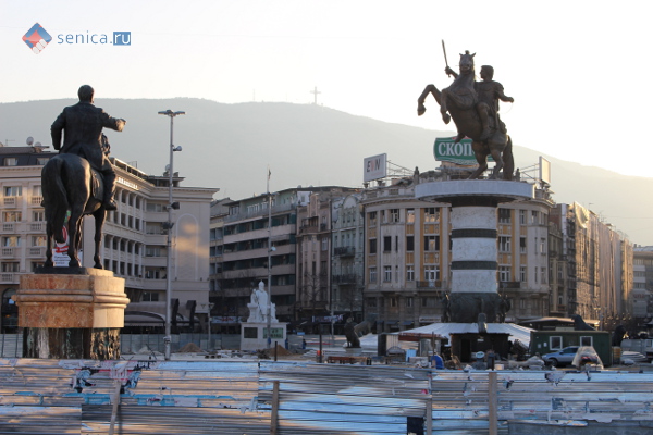 Столица Македонии Скопье
