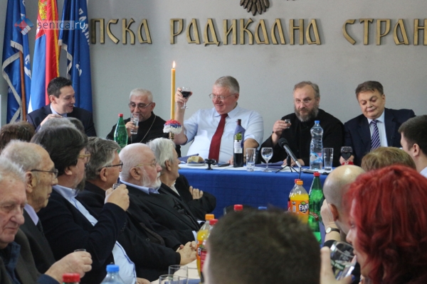 Слава Сербской радикальной партии в Белграде, Воислав Шешель