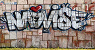 Сербия, Ниш, Стена любви, граффити, искусство, Сеница.ру