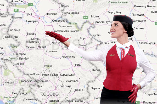 «Уральские авиалинии» вводят рейс Москва-Белград
