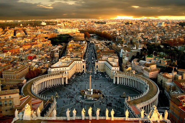 Панорама Ватикана