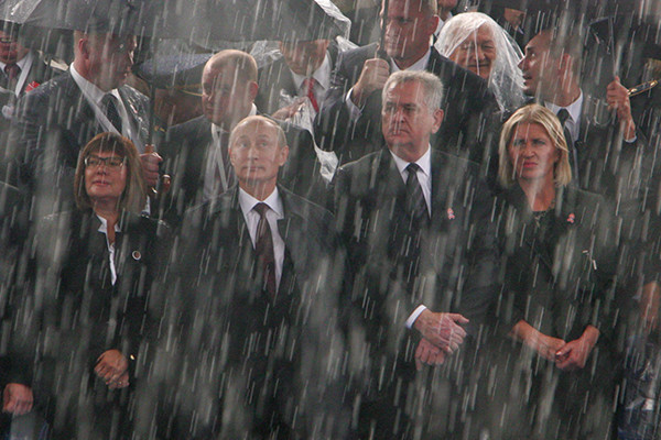 Фотография «Путин в Белграде», Владо Кос