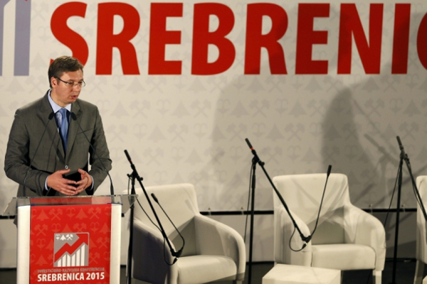 Выступление Александра Вучича на конференции "Сребреница 2015"