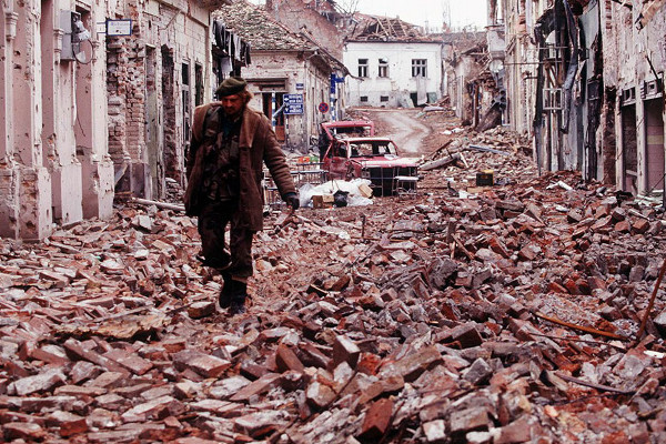 Вуковар, 1991 год, разрушения