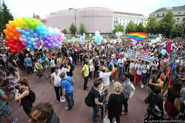 Хорватия, меньшинства, гей-парад, новости, Сеница.ру