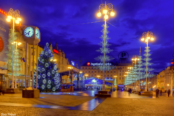 Рождество в Загребе