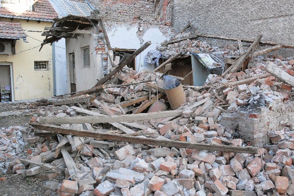 Землетрясение в Кралево
