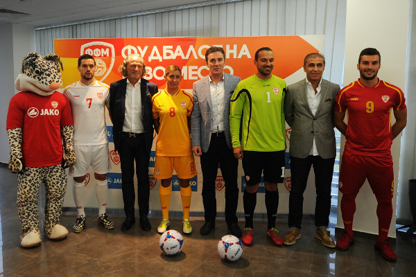 Новая форма македонских футболистов
