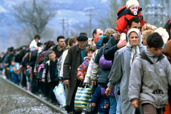Нелегальные мигранты из Косово