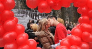 Сербия, Врнячка Баня, День всех влюблённых, Поцелуй меня