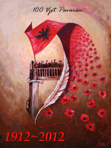 100 лет Независимости Албании - День независимости, День флага