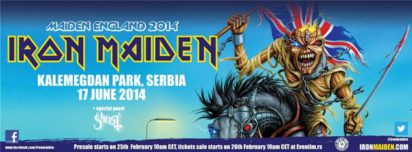 Iron Maiden, Белград, Сербия, концерт, новости, Сеница.ру