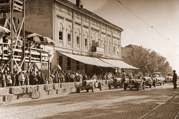 Старт гонки Формула-1, 1939 года, Белград, Югославия