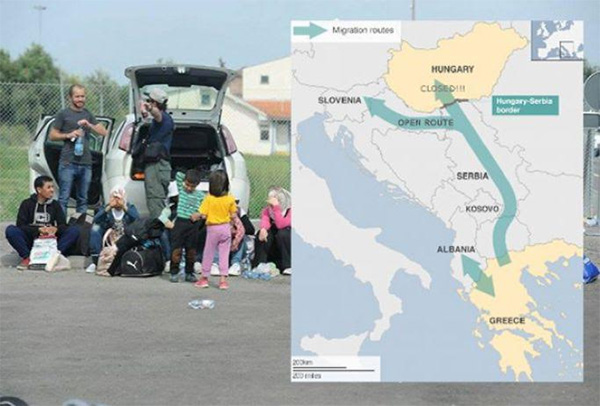Хорватия, Сербия, мигранты, граница, кризис, блокада, новости, Сеница.ру