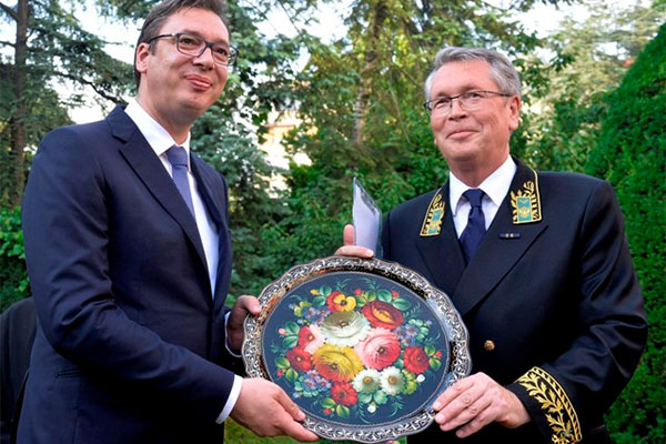 В Посольстве РФ в Сербии состоялся прием в честь Дня России
