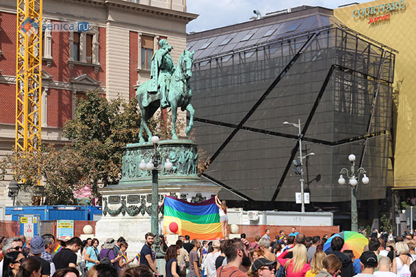 Гей-парад в Белграде 2017.