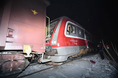 В Сербии столкнулись два поезда
